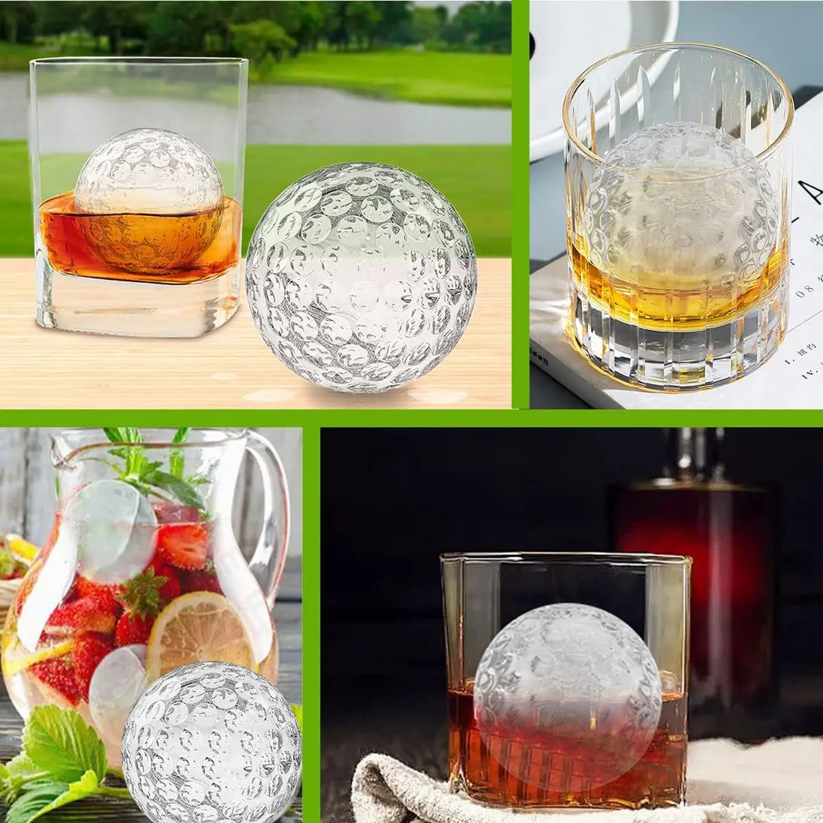 Gıda Sınıfı Silikon Buz Topu M - Golf Ball Premium incelemesi ve fiyatı