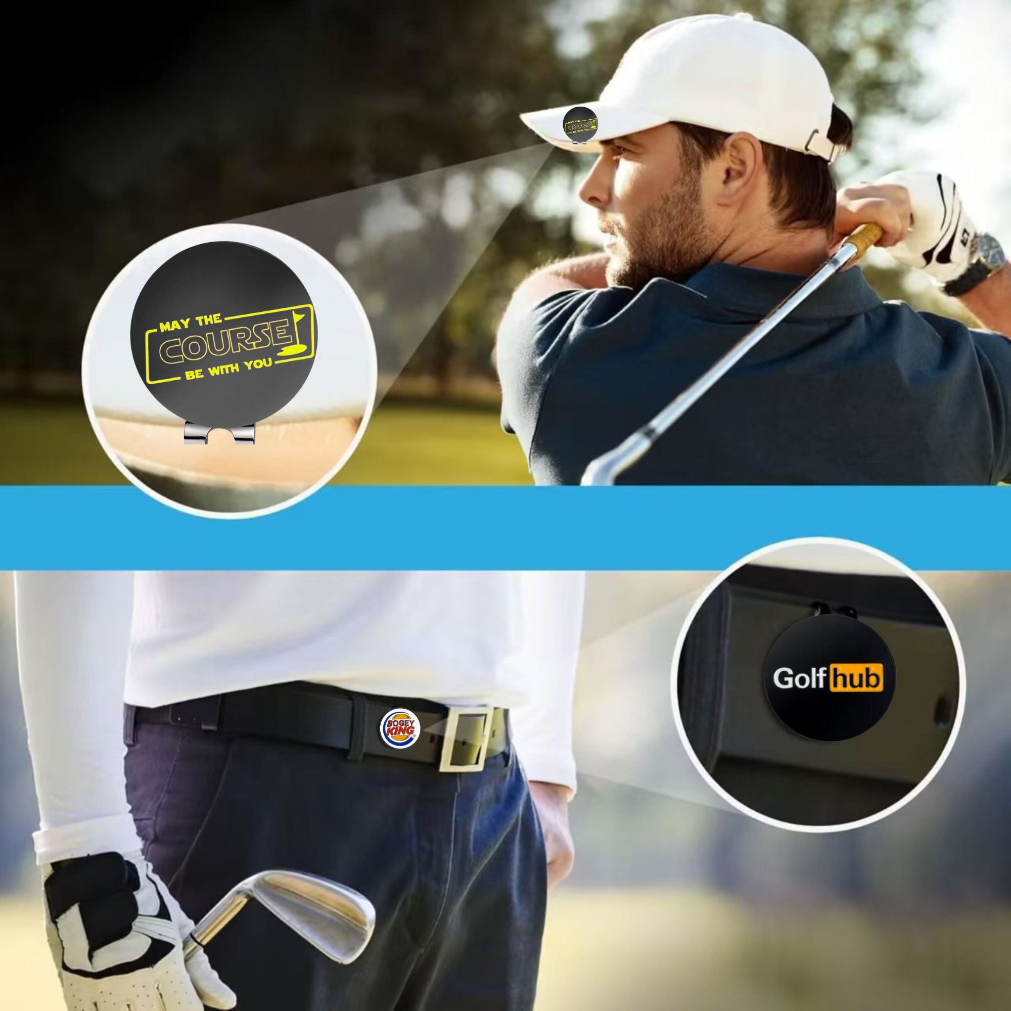 3 Adet Komik Golf Topu İşaretl - Golf Ball Premium incelemesi ve fiyatı